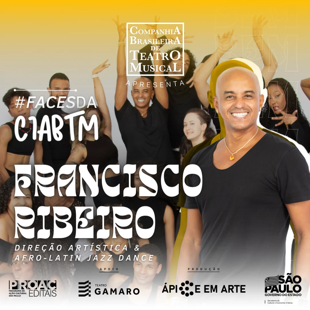 Francisco Ribeiro, direção artística e Afro-Latin Jazz Dance em BEM